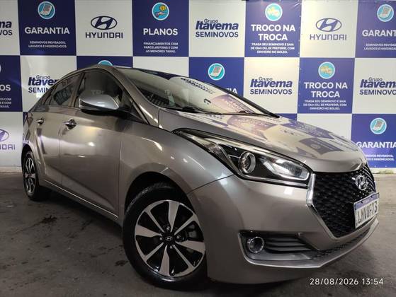 HYUNDAI HB20S 1.6 PREMIUM 16V FLEX 4P AUTOMÁTICO